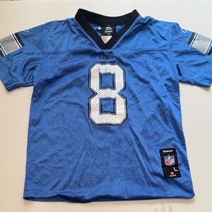 Reebok Kids Blue and Black Jersey